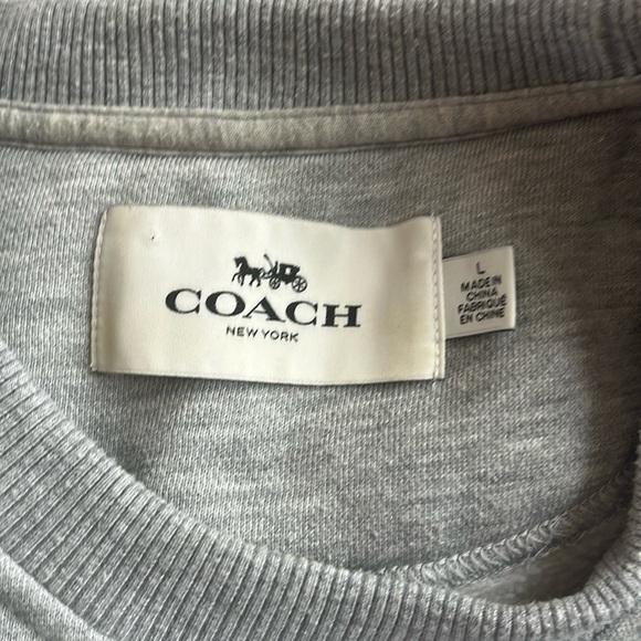 coach printed sweatshirt - Picture 3 of 6